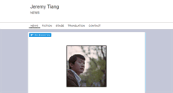 Desktop Screenshot of jeremytiang.com